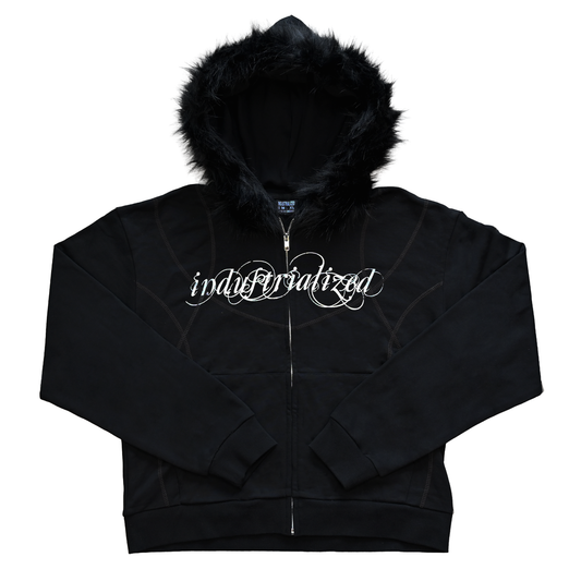 Faux Fur Angel Hoodie
