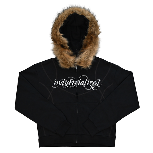 Faux Fur Angel Hoodie